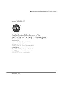 Evaluating the Effectiveness of the 2000-2001 NASA 