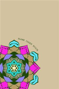Blank Diary book