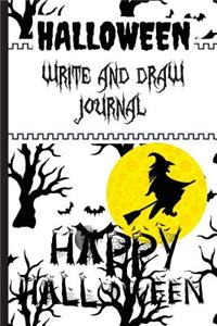 Halloween Write and Draw Journal