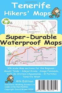 Tenerife Hikers' Super-Durable Maps