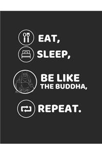 Eat, Sleep, Be Like the Buddha, Repeat