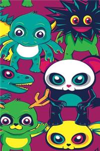 Little Monsters Undated Journal for the Ambitiously Non Ambitious Writers, List Makers & Drawers, Write Your Way Through Our Creative Journals, Planners & Notebooks