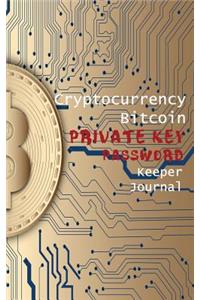 Cryptocurrency Bitcoin Private Key Password Keeper Journal
