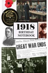 1918 Birthday Notebook