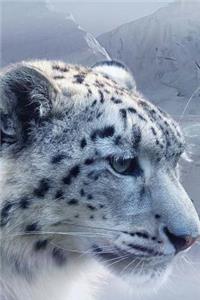 Magnificent Snow Leopard Portrait Journal