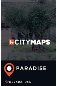 City Maps Paradise Nevada, USA