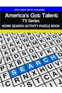America's Got Talent TV Series Word Search Activity Puzzle Book