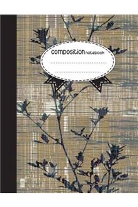 Composition Notebook, 8.5 x 11, 110 pages