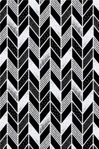 Journal Notebook Abstract Feather Pattern 11