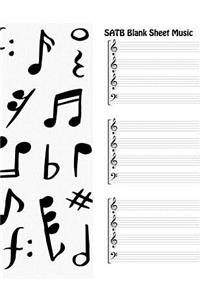 SATB Blank Sheet Music