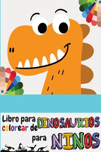 Libro para colorear de dinosaurios para niños