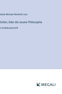 Zerbin; Oder die neuere Philosophie