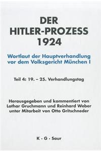 Hitler-Prozeß 1924 Tl.4