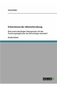 Erkenntnisse Der Alternsforschung