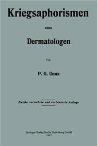 Kriegsaphorismen Eines Dermatologen
