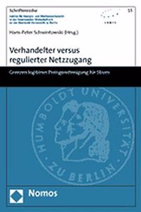 Verhandelter Versus Regulierter Netzzugang