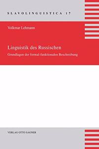 Linguistik Des Russischen. Grundlagen Der Formal-Funktionalen Beschreibung