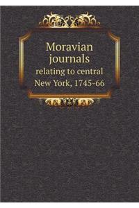 Moravian journals relating to central New York, 1745-66