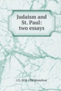 Judaism and St. Paul: two essays