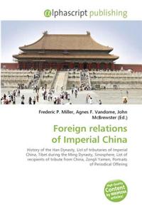 Foreign Relations of Imperial China