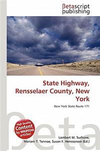 State Highway, Rensselaer County, New York