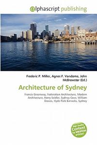Architecture of Sydney