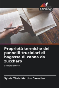 Proprietà termiche dei pannelli truciolari di bagassa di canna da zucchero