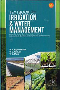 TEXTBOOK OF IRRIGATION AND WATER MANAGEMENT