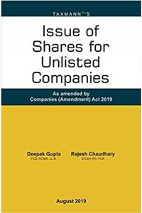 Issue Of Shares For Unlisted Companies