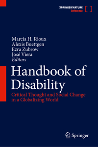 Handbook of Disability