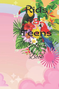 kids and Teens Color Book