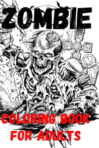 Zombie Coloring Book for adults