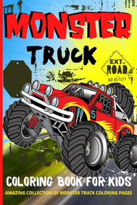 Monster Truck Coloring Book