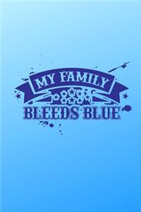 Funny Police Theme Notebook