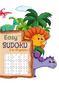 Easy Sudoku 6 to10 Years