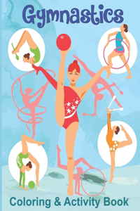 Gymnastics Coloring & Activity Book