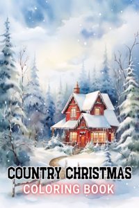 Country Christmas Coloring Book