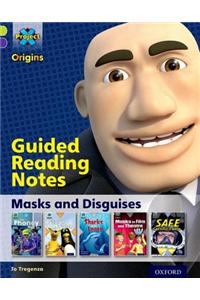 Project X Origins: Lime Book Band, Oxford Level 11: Masks and Disguises: Guided reading notes