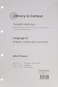 Language to Analyse, Review and Comment Teacher's Portfolio