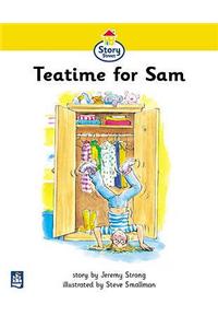 Tea time for Sam Story Street Beginner Stage Step 1 Storybook 1