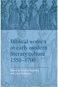 Biblical Women in Early Modern Literary Culture, 1550-1700