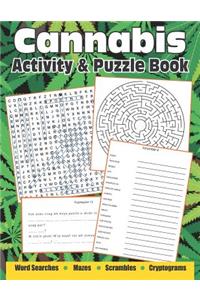Cannabis Activity And Puzzle Book