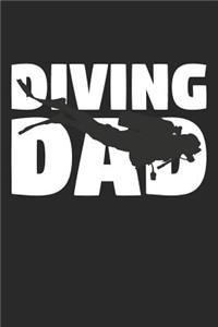 Dad Diving Notebook - Diving Dad - Diving Training Journal - Gift for Diver - Diving Diary