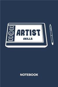 Artist Skills NOTEBOOK
