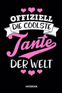 Notebook Offiziell die coolste Tante der Welt