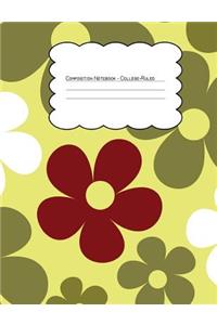 Composition Notebook College Ruled