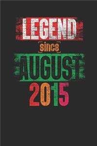 Legend Since August 2015
