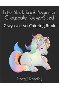 Little Black Book Beginner Grayscale Pocket-Sized