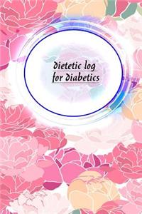 dietetic log for diabetics