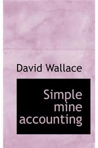 Simple Mine Accounting